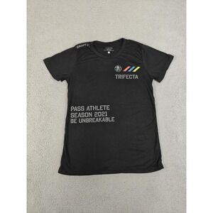 Craft Spartan Race Trifecta Shirt Womens XL Black Pass Athlete 2021 Performance